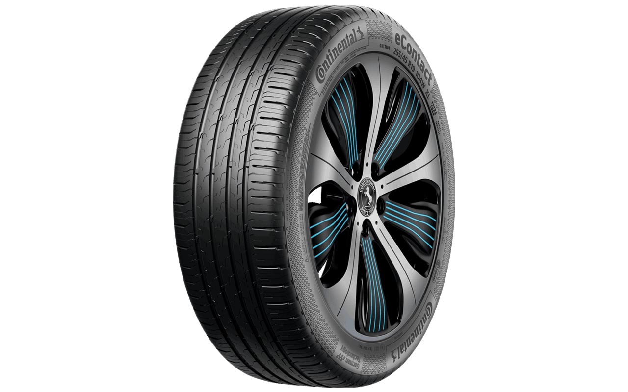 콘티넨탈의 전기차 전용 타이어 e콘택트,  중국 시장을 중심으로 판매된다