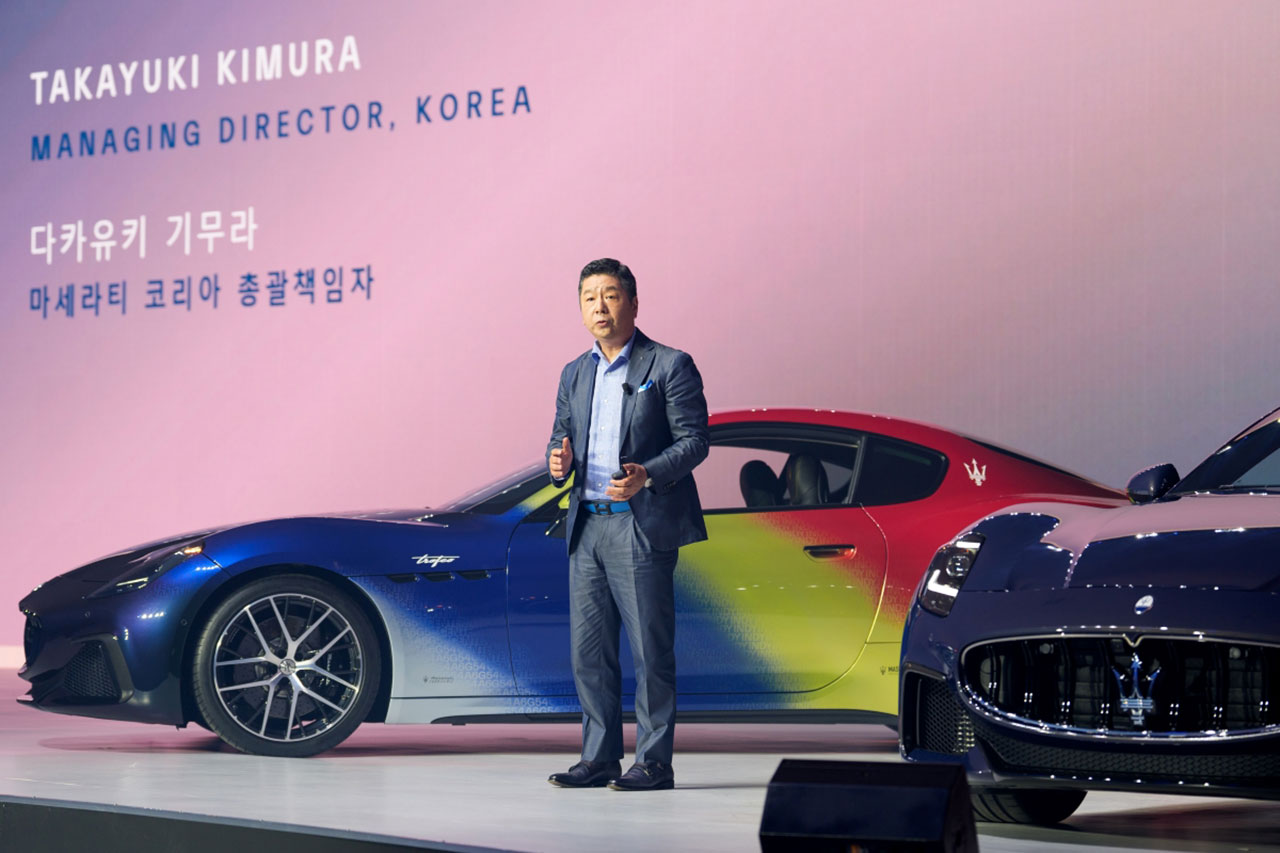 다카유키 기무라(Takayuki Kimura) 마세라티 코리아 총괄책임자