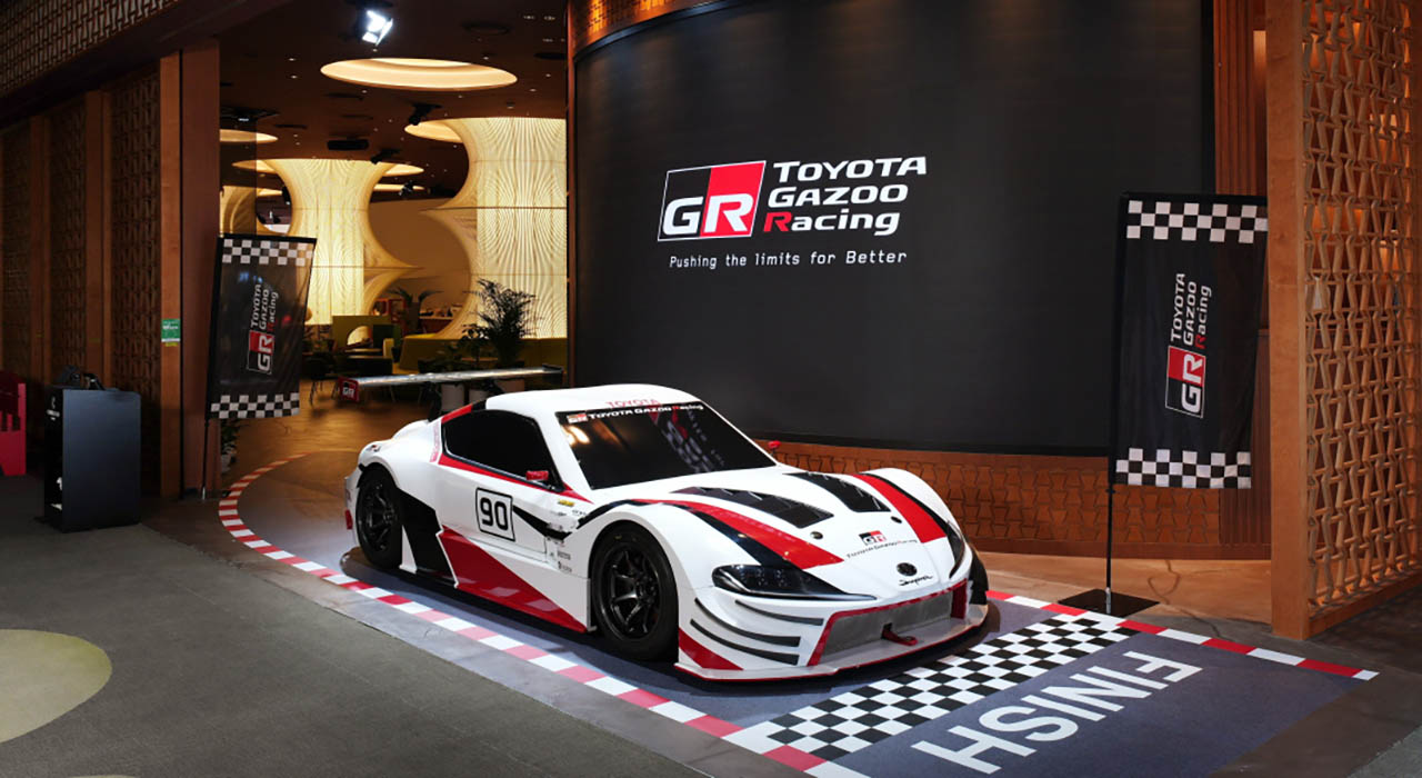 잠실 커넥트투에서 진행되는 ‘토요타 가주 레이싱 익스피리언스 데이(TOYOTA GAZOO Racing Experience Day)'