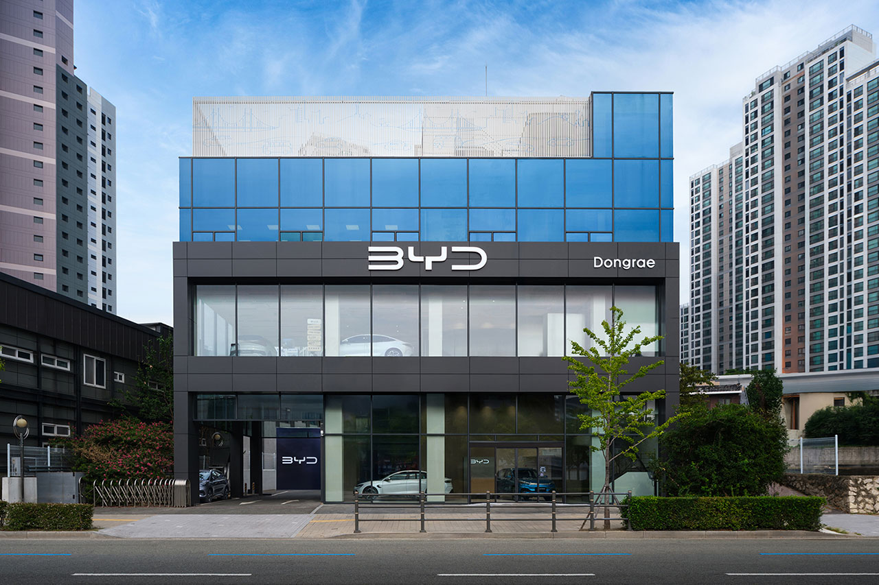 BYD코리아 부산 동래 전시장
