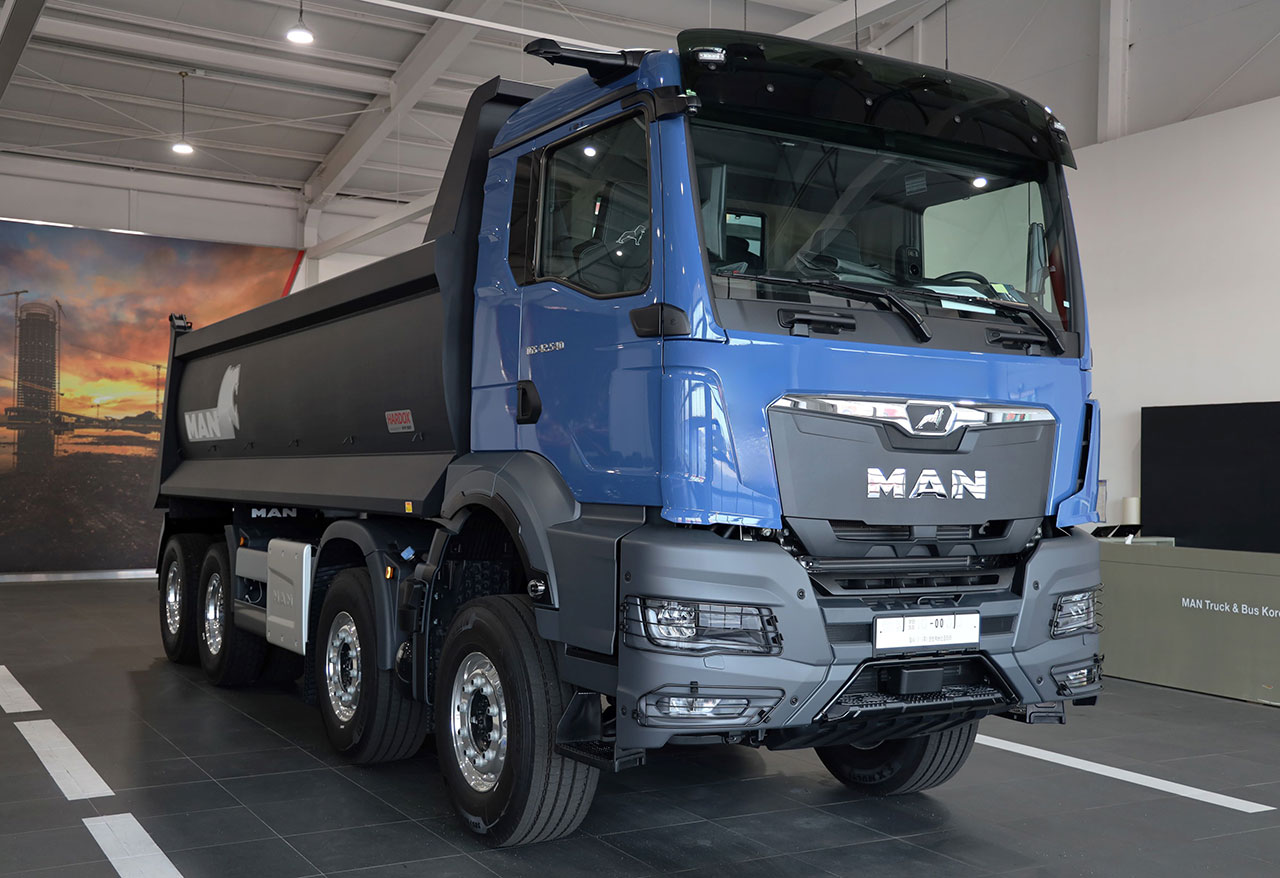만트럭버스 뉴 MAN TGS 540마력 덤프트럭